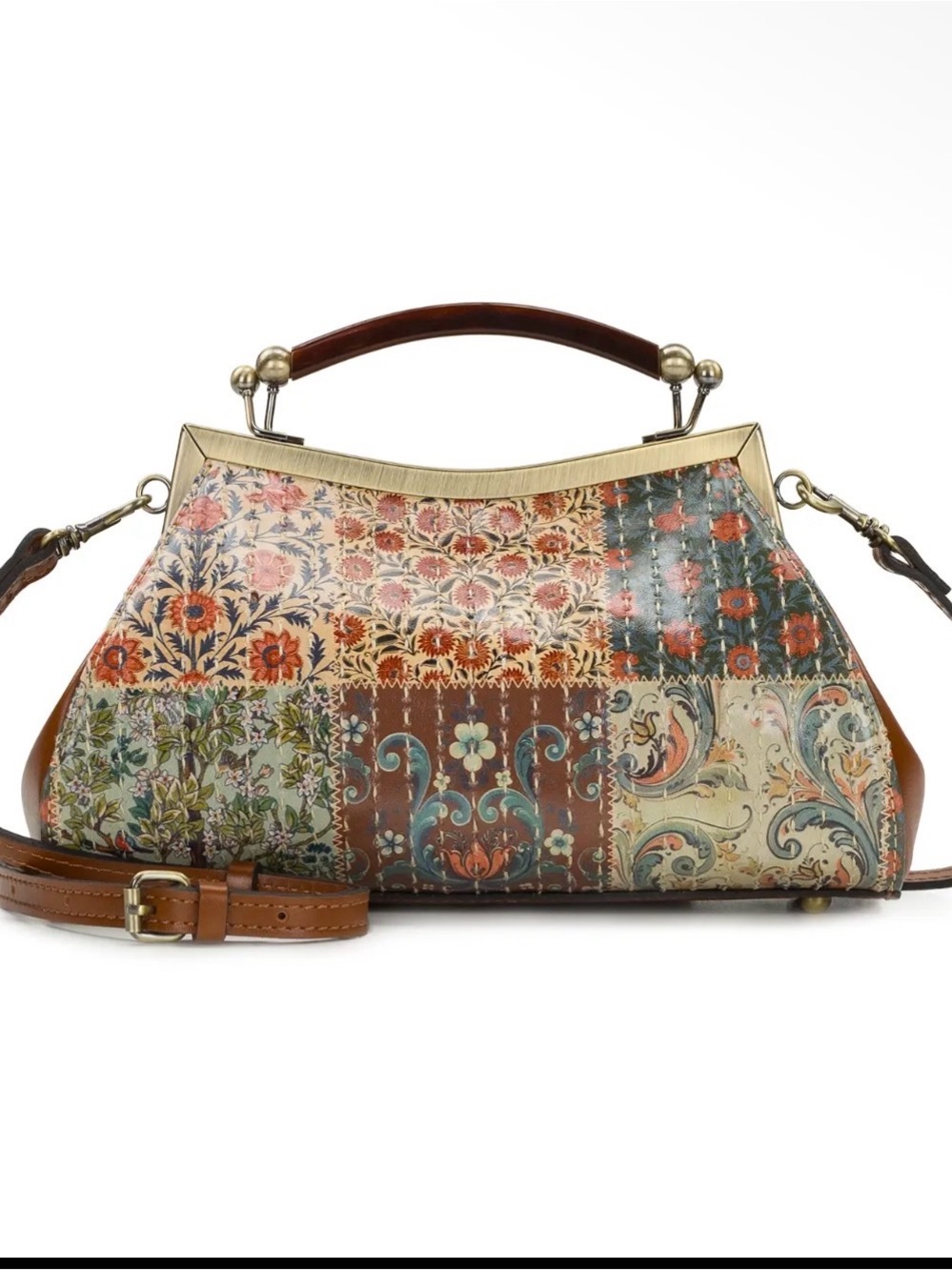 Patricia Nash Kelmscott Frame- Patchwork Frame